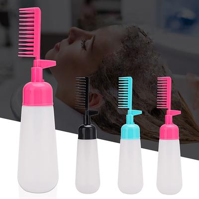 150Ml Press Type Hair Dye Comb Bottle Integrated Shampoo Bottle Hair Dye Comb Bottle Baked Oil Hair Salon Diy Tool