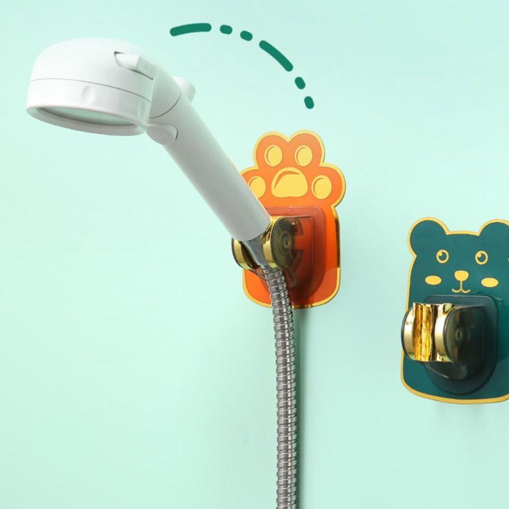 Basis Duschkopfhalter Wandmontierter Duschkopfständer Cartoon Duschhalter Badezimmer