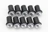 Click Post Shipping General Purpose Screen Bolt Silver 5mm Cowl