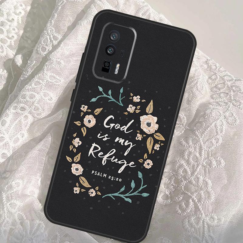 Bible Philippians Jesus Christ Verse Case For Xiaomi 14T 11T 12T 13T Pro 13 14 Ultra POCO X6 Pro M6 X3 X5 M5s F3 F5 F6 Cover