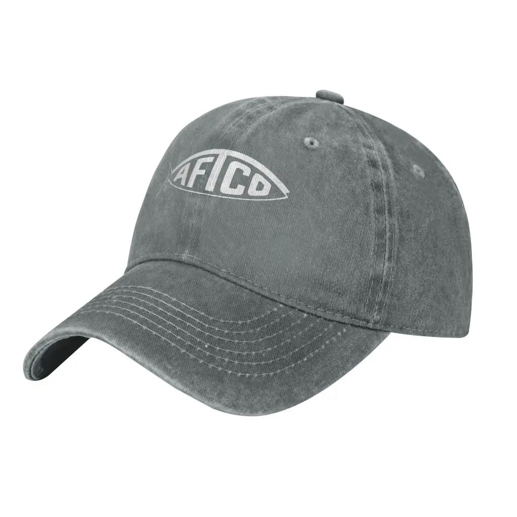 Aftco, Fishing Denim Hat Breathable Design Hats Woman Men's Baseball Cap