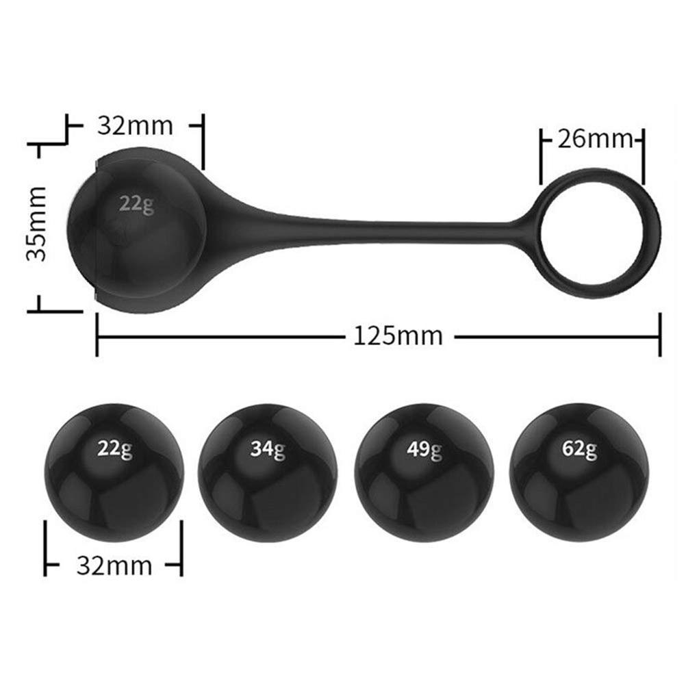 Penis Stretcher Weights for Men Silicone Ball Male Penis Extender Enlarger Stretcher Strap Ball