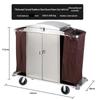 Yingbai Industrial Stainless Steel Service Cart