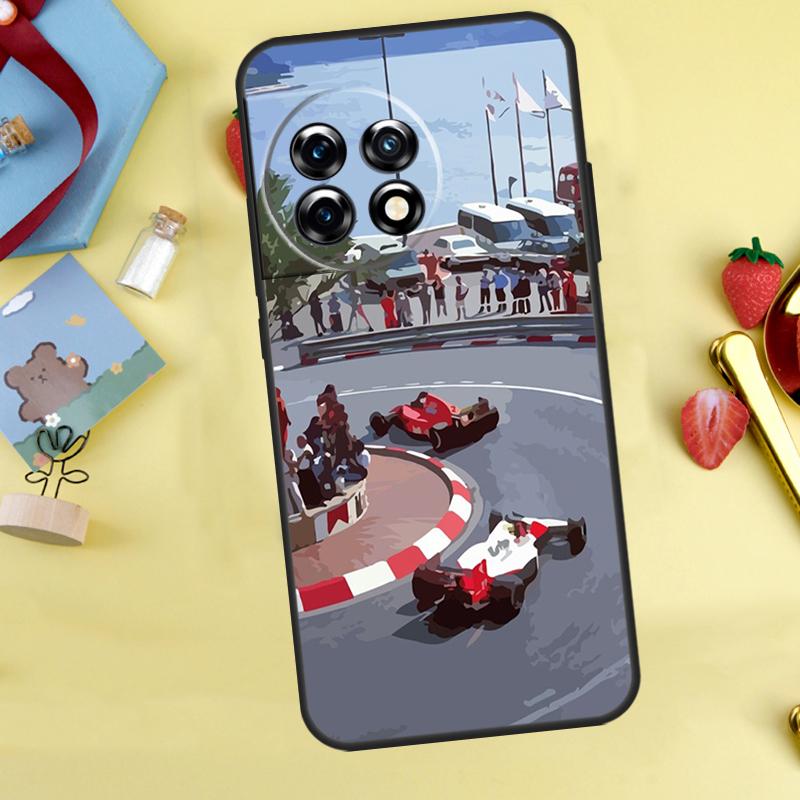 Ayrton Senna F1 Cover For OnePlus 13R 13 12 12R 11 10 Pro 8T 10T OnePlus Nord 4 CE 2 3 Lite N30 N10 N20 Case