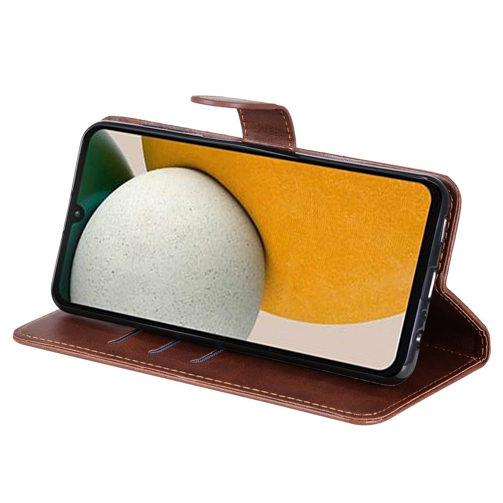 For Samsung Galaxy A15 4G Case Zipper Pocket Wallet PU Leather Phone Cover