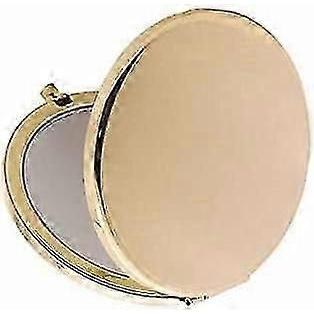 Magnifying Compact Mirror For Purses ,folding Mini Poet Double Sided Travel Makeup Mirror,perfect For Purse, Poet And Travel