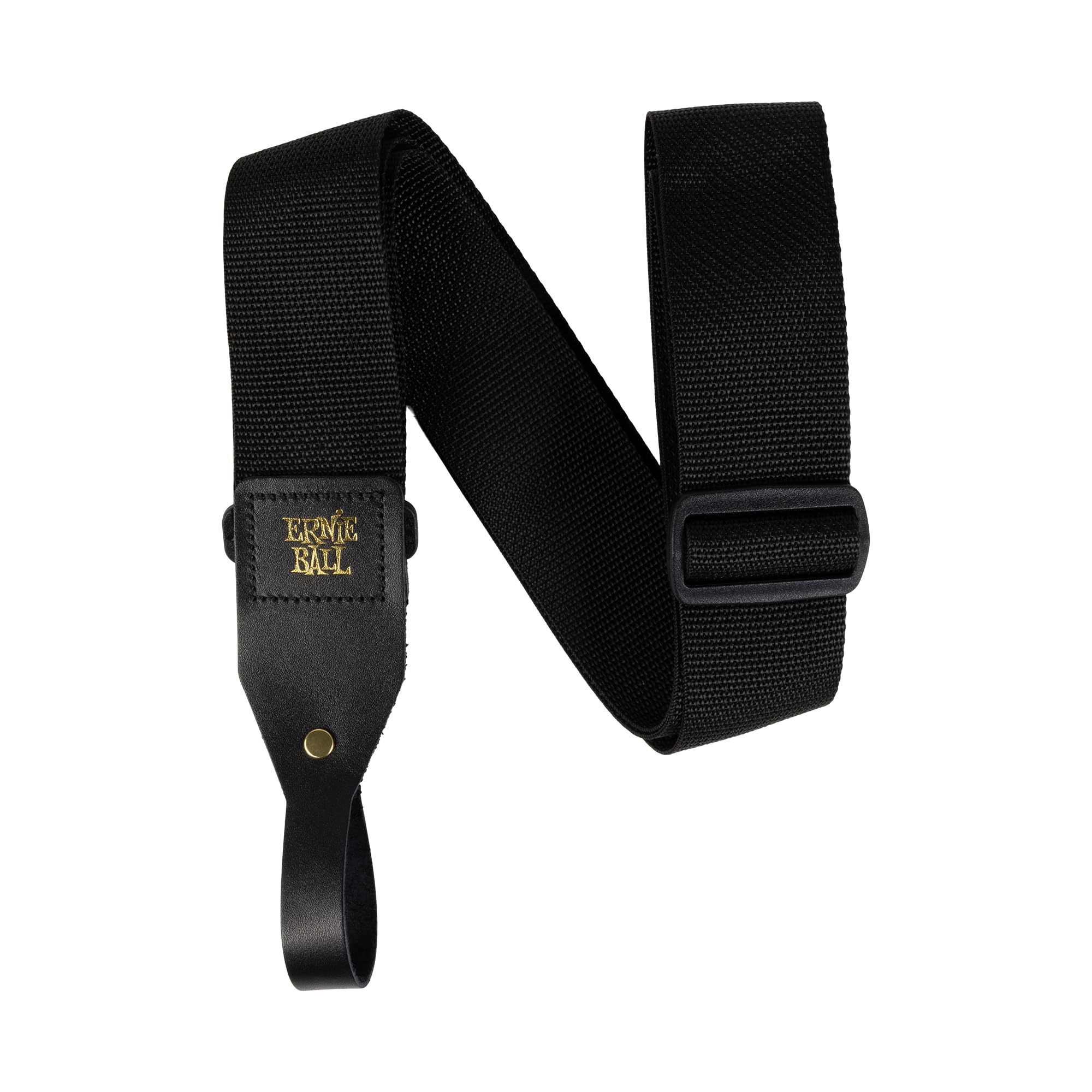 

ERNIE BALL 5365 Acoustic Polypro Black Strap, чёрный