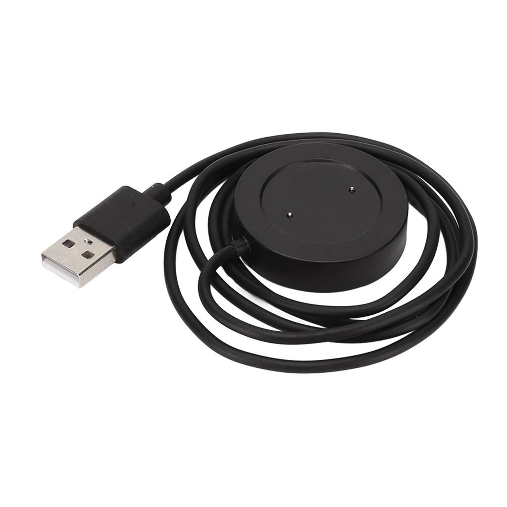 Kabelloses Smartwatch-Ladegerät 1m ABS Mehrfachschutz Smartwatch-Ladestation für VIVO Watch 2 WA2156A Schwarz