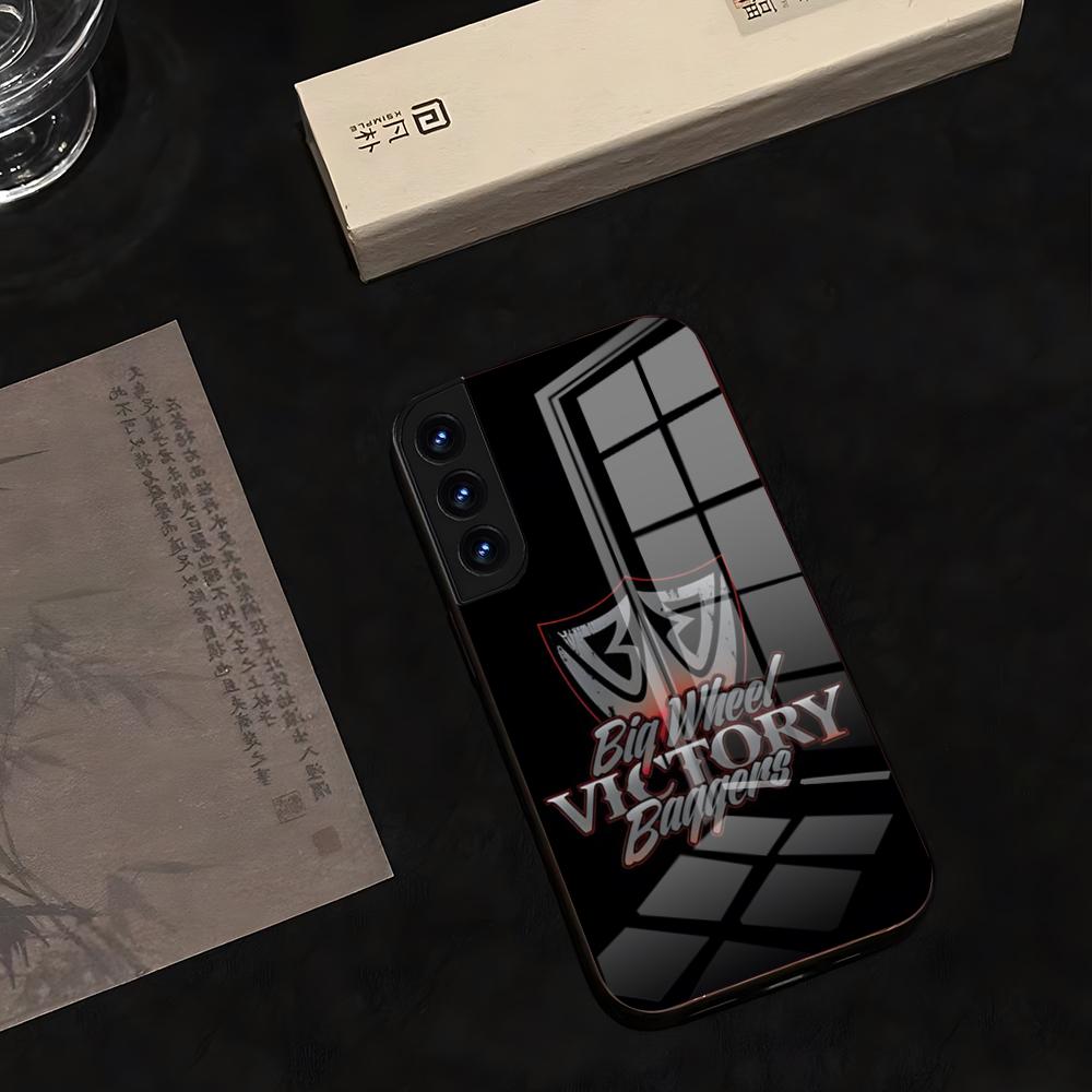 VICTORY MOTORCYCLES USA Phone Case 2025 Glass Hot For Samsung S 25 24 Ultra Plus 23 22 21 20 A 34 54 53 Water Proof Note20 M 54