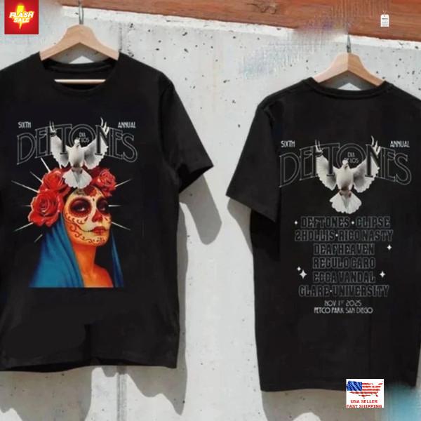 Sixth Annual Dia De Los Deftones Petco Park San Diego November 1st 2025 T Shirt Unisex T-Shirt S