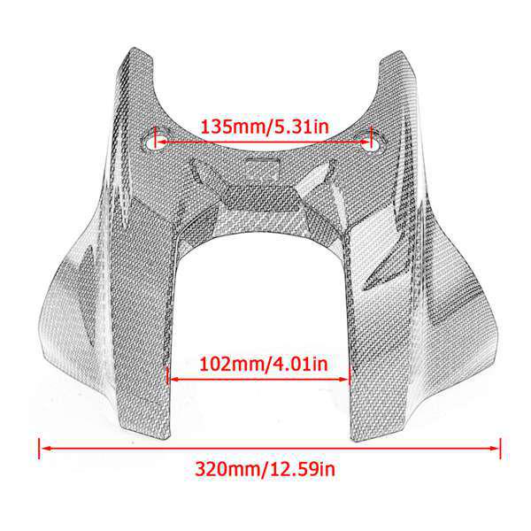 Honda CB650R (2019-2021) Fuel Tank Cap Protector Trim