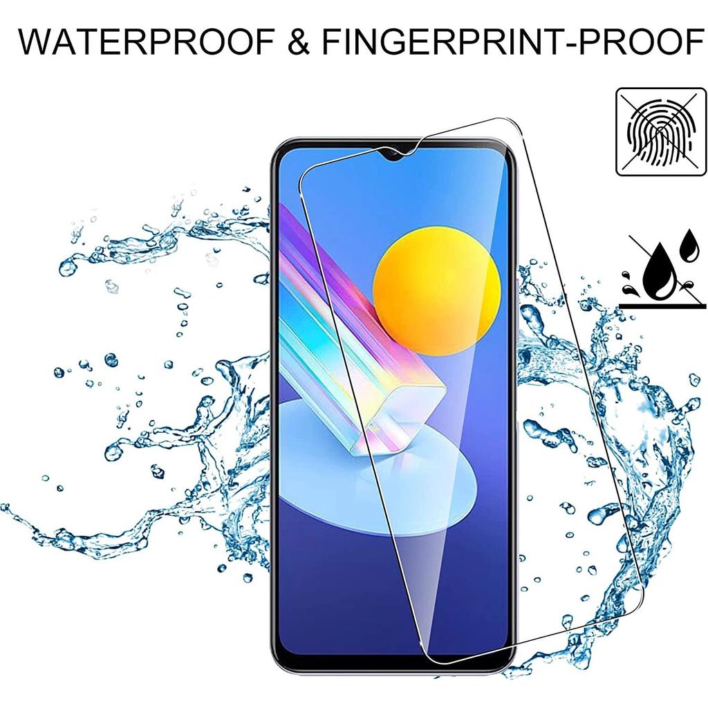 4Pcs Tempered Glass For Vivo Y21 Screen Protector Glass Film