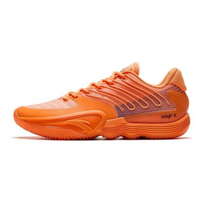 Shunxi 2 Energia Arancione Tecnologia Azoto Prestazioni Professionali Assorbimento degli Urti Resistenti all'Usura Scarpe da Basket Basse 912511107Q-9