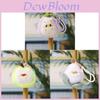 Cartoon Vegetable Plush Keychain With Pp Cotton Fill For Kids Gift And Bag Decoration