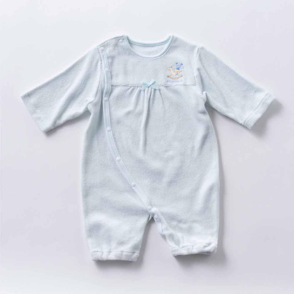 De Yarn Soft and Embroidered Bear and Yarn for Boys and 19104 [Cream Coco] Non-twisted Two-way All, Cute, Rabbit, Non-twisted Pile, 50cm, 60cm, Girls,