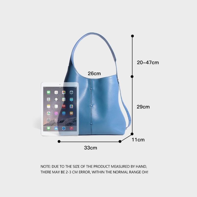 Torba damska z prawdziwej skóry Niszowa torba tote Duża pojemność Torba crossbody Damska torebka do dojazdów