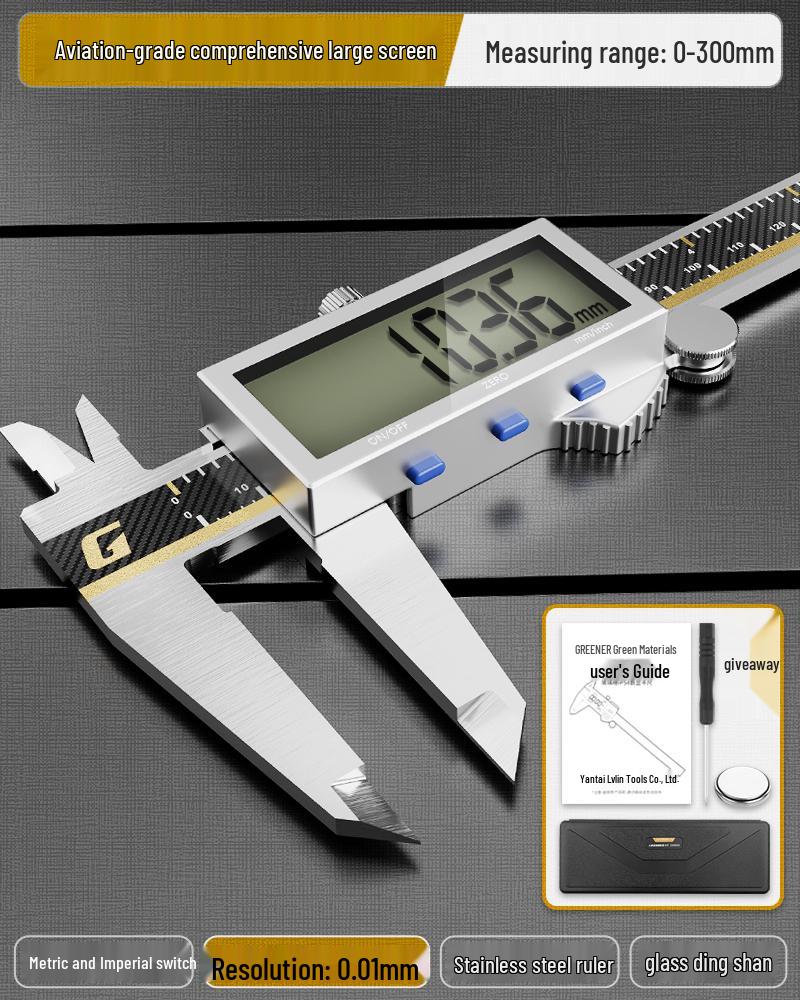 High-Precision Digital Vernier Caliper for Industrial and Jewelry Use
