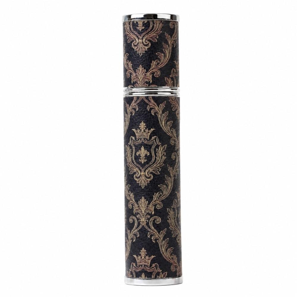 Refillable Fragrance Atomizer Leather Mini Perfume Bottle for Travel Cosmetic Dispenser