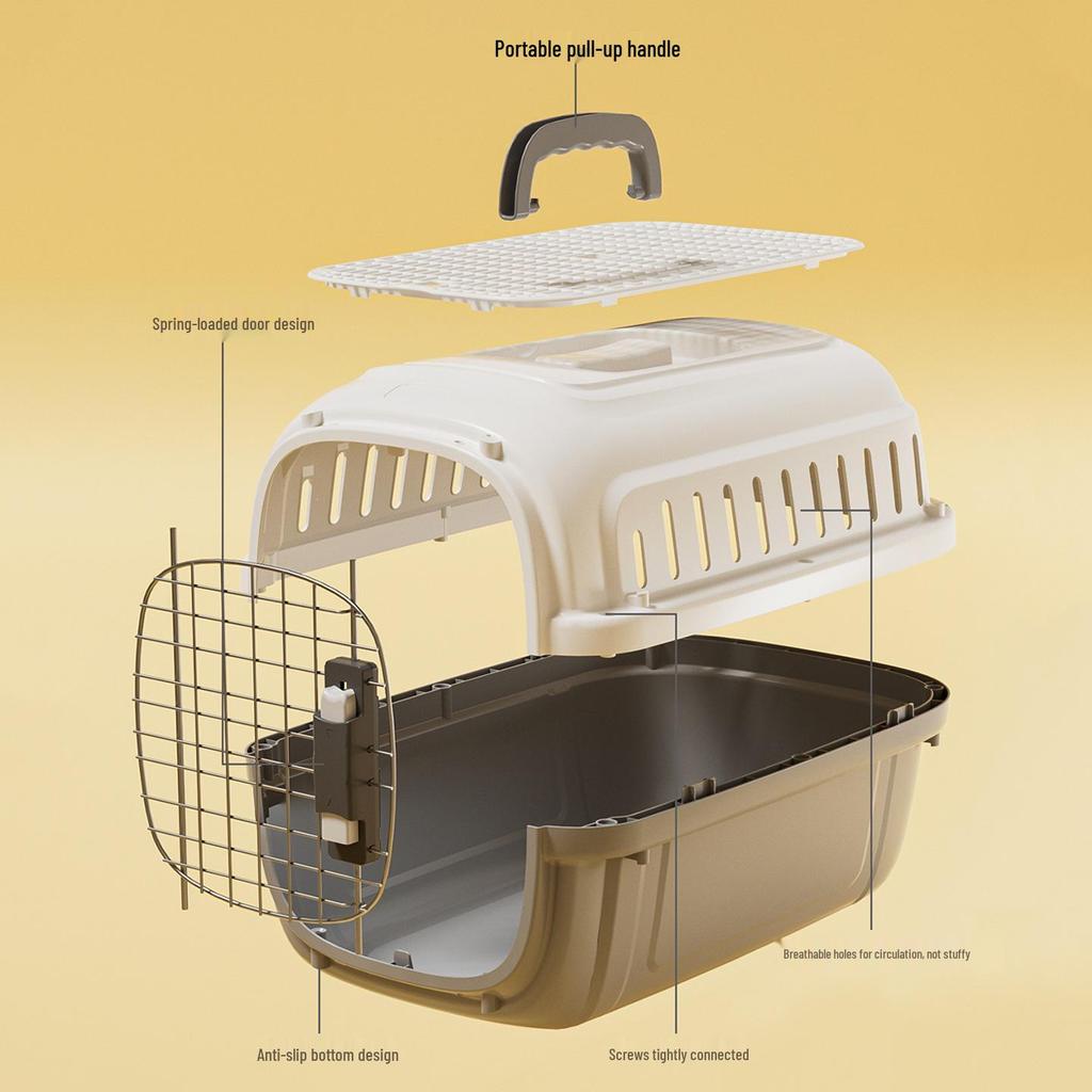 Portable Pet Space Capsule Carrier for Cats and Dogs