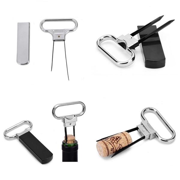 Creative Hand Saving Wine Bottle Opener Type Corkscrew Bottle Pumps Wine Opener Tool
