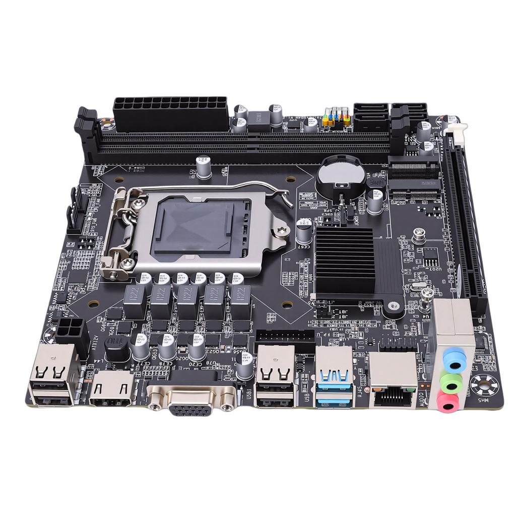 H110 Gaming Motherboard LGA 1151 Dual Channel DDR4 M.2 Nvme Serial ATA3.0 6Gb/s PCI E X16  -ITX Computer Mainboard Support for 6th 7th 8th Processo