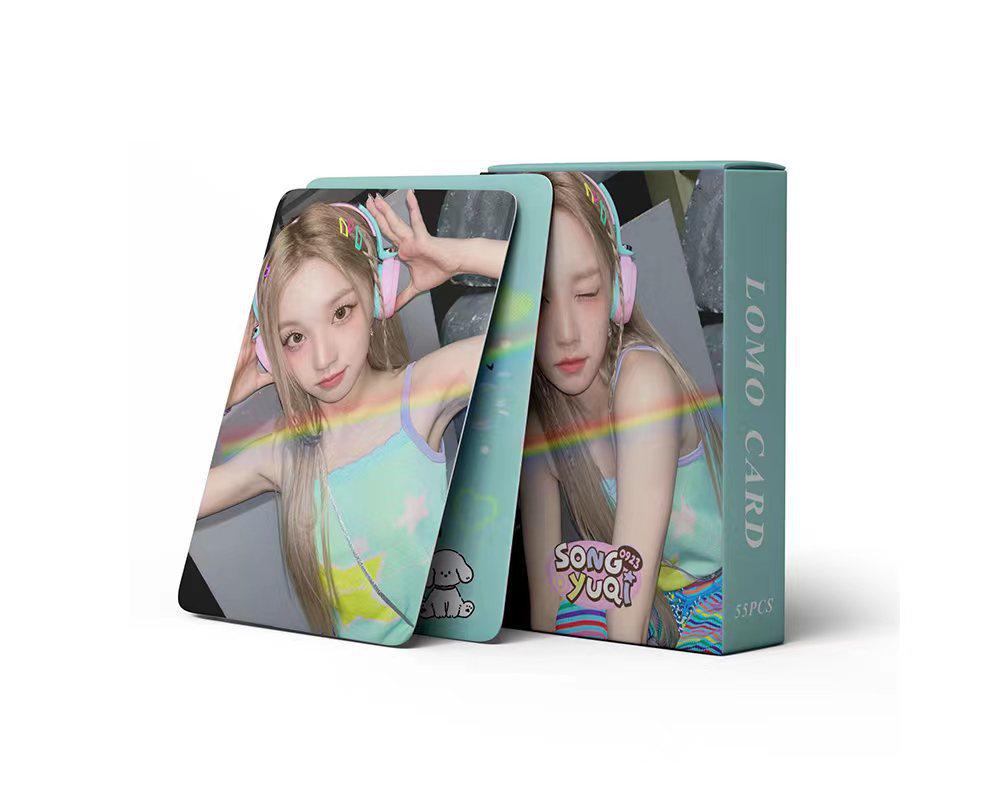 Official (G)I-DLE Photo Card Set: Song Yuqi, Cho Miyeon, and Ye Shuhua Lomo Cards - Female Group Merchandise Album