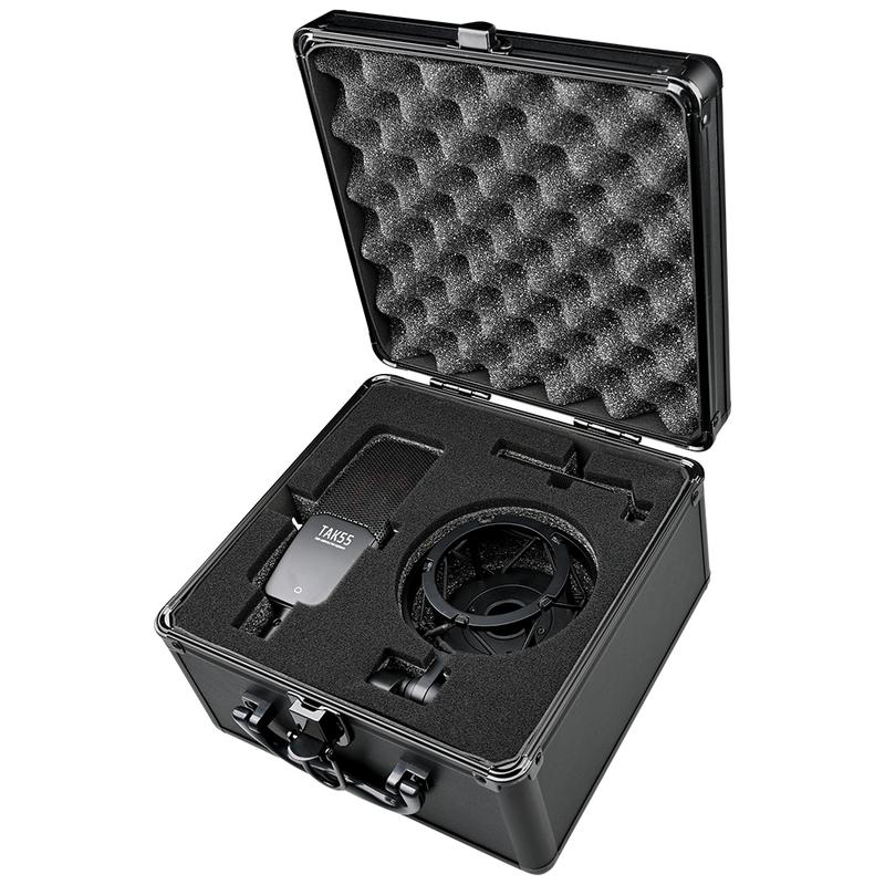 Takstar TAK55 Professional Recording Microphone with Shock Mount and Pop Filter For Vocal Recording Podcasting Radio Studio