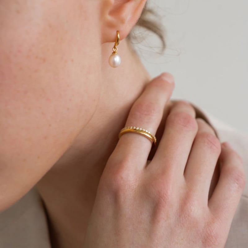 Dawn of Me Clear Slim Ring