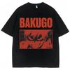 Katsuki Bakugo My Hero Academia Graphic T Shirts Hip Hop Vintage Harajuku T-Shirt Men Women Pure Cotton Casual T Shirt Male