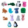 Sturdy Flocking Lovely Animal Shaped Jewelry Organizers Portable Accessory for Engagement and Birthday Special Gifts