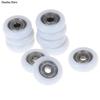 2pcs/5pcs/10pcs Sliding Shower Roller Wheel Plastic Door Replacement Roller Wheel Runner Diameter 21.5mm