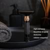 8-Speed Manual Adjustable Razor Double-Sided Safety Old-Fashioned Shaver with 10 Replacement Blades
