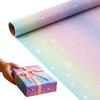 Wrapping Paper Whimsical Iridescent Decoration Birthday Theme Print Wrapping Paper for Kids Teens Adults Party Gathering School