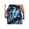 Under Armour X Bruce Lee Collaboration UA Spring Collection Water Element Printed Basketball Shorts Men Shorts Blue 1385306-419