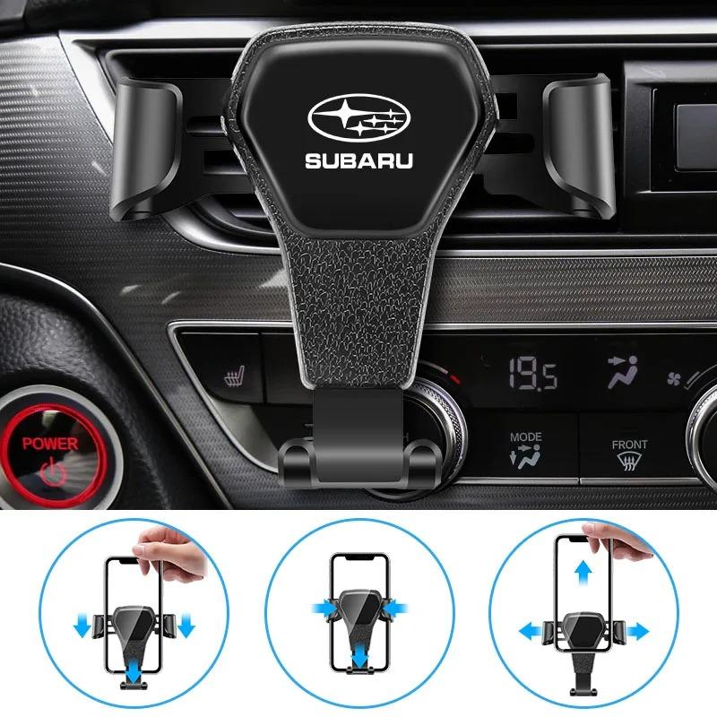 Gravity Car Phone Holder Air Vent GPS for Subaru Accessories with BRZ Crosstrek Outback STI Forester Tribeca Impreza Ascent WR Y15