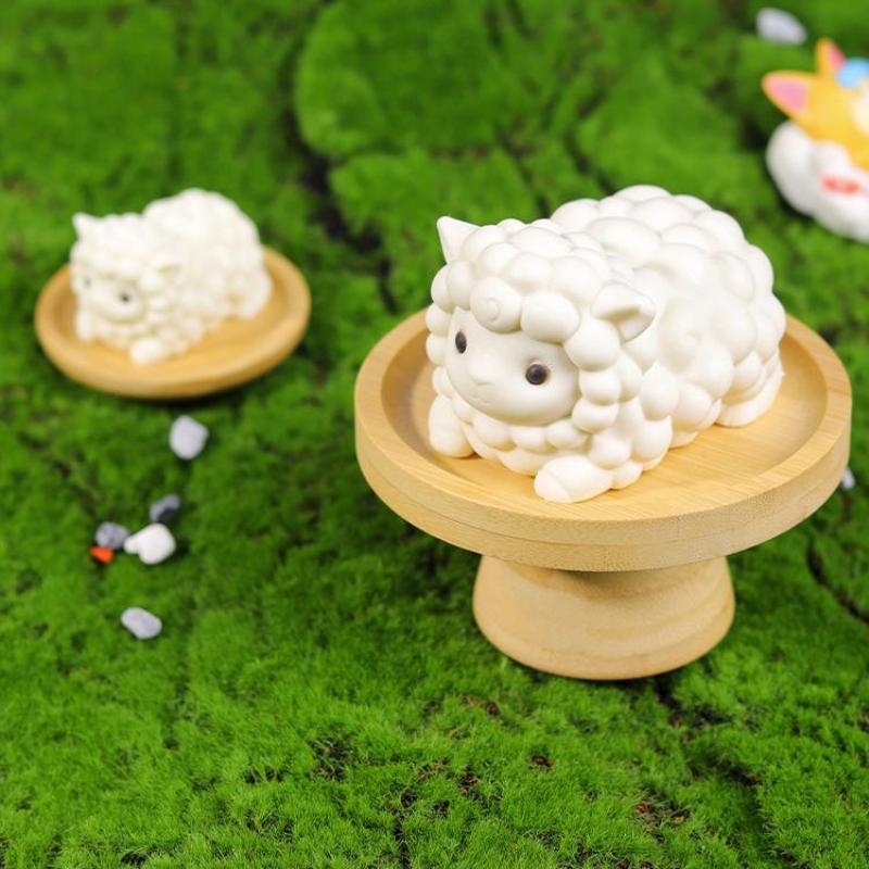 Silikonowa Forma do Deserów Owca Pudding Non-Toksyczne Nieprzywierająca Narzędzie do Pieczenia Mousse Galaretki Miseczka Ciasto DIY Prezenty do Pieczenia