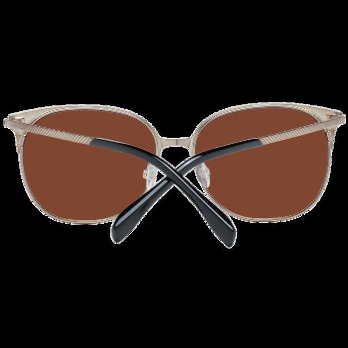 Lunettes De Soleil - Karen Millen - KM7013 - Doré - Brun - Protection 100% UVA/UVB