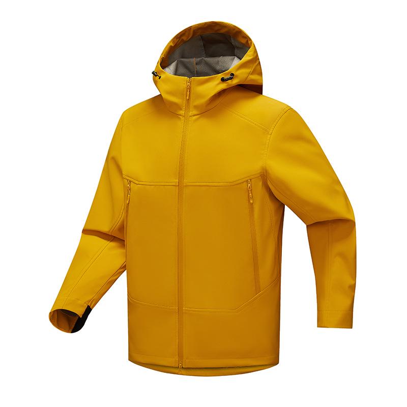 New Style 3D-Cut Windproof Waterproof Softshell Jacket for Couples – Spring/Autumn Mountaineering Suit