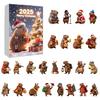 Advent Calendar Marmot Design 24-Day Countdown Festive Family Activity Calendar Kid Surprise Gift Calendar