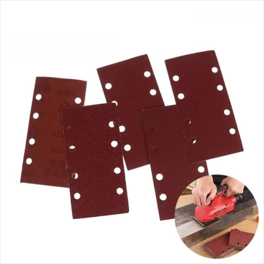 20pcs/set Premium Flocked Flocked Sandpaper Sheets Assorted Grits Sanding Sheets  Wood Polish