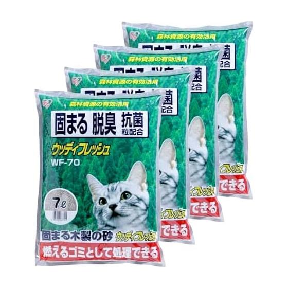 Iris Ohyama Cat Litter Woody Fresh (Bulk Purchase)