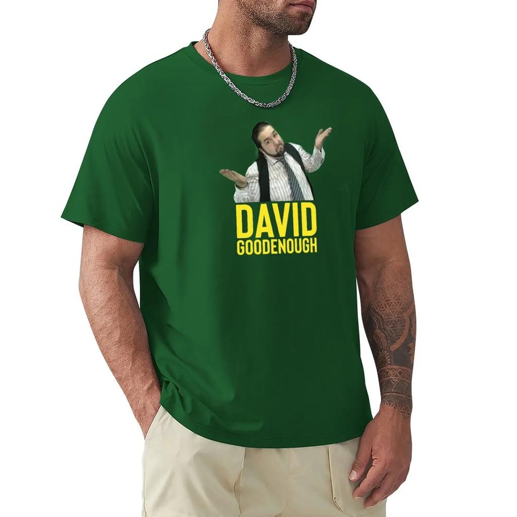 Attic Player  JdG David Goodenough TShirt Blacks Shirts Graphic Tees Customs T Shirts for Men