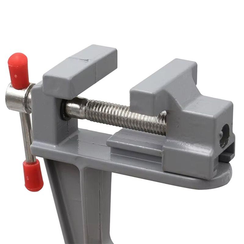 A34R Mini Aluminium Alloy Table Bench Clamp Vise Multi-Functional Bench Vise Table Screw Vise For DIY Craft Mold Fixed Repair