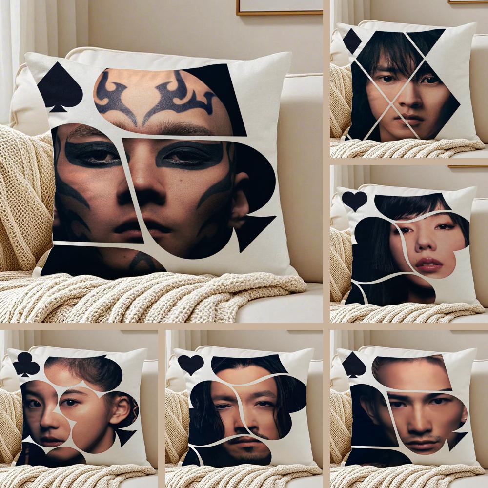 Thrilling Japanese Movie AAlice In Borderland Cushion Cover Pillowcase Antidustmite Living Room Sofa Decor Cushion Room