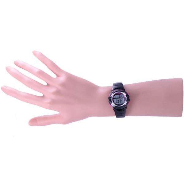 CREPHA TS-D063 Unisex Quartz Digital Wrist Watch - White / Black TS-D063-WT TS-D063-BK Gift Casual Business Sports Student