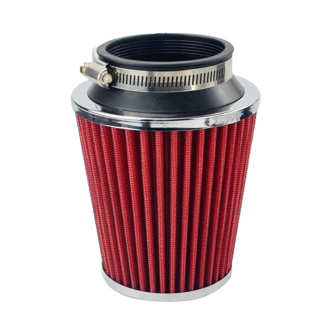 Universal 76MM 3Inch Car Filter Sport Power Mesh High Car Cold Intake Filter Induction Kit Cleaner OFI077