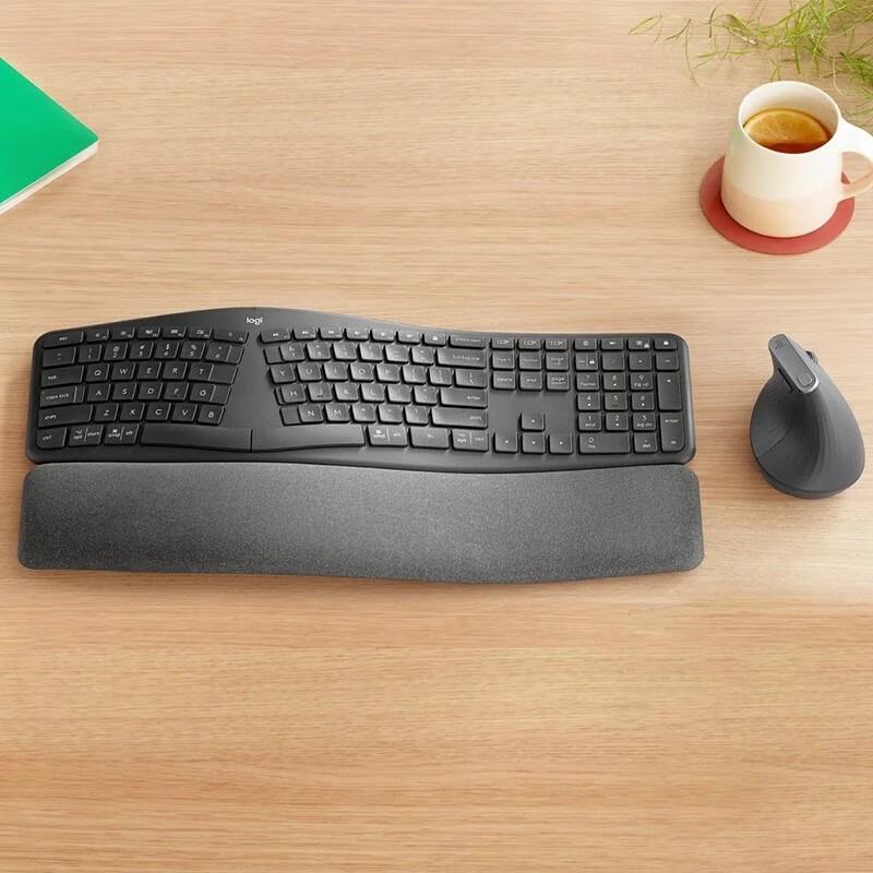 Logitech K860 Wireless Ergonomic Keyboard and Vertical Mouse Combo