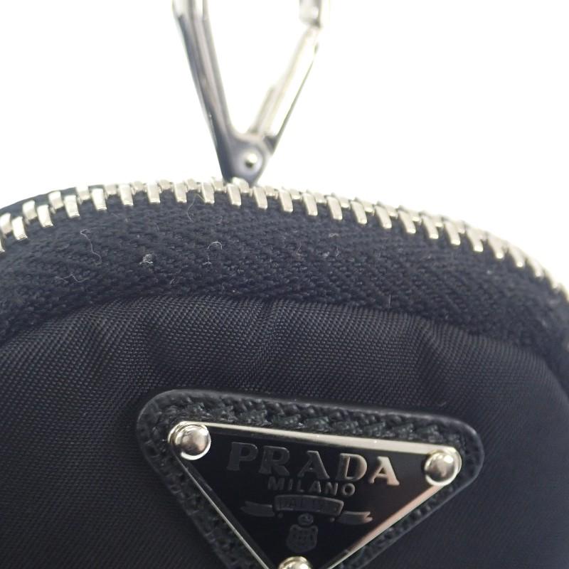 Prada 1BH046 Bolsa de Ombro preto/NERO Nylon/couro Mulheres