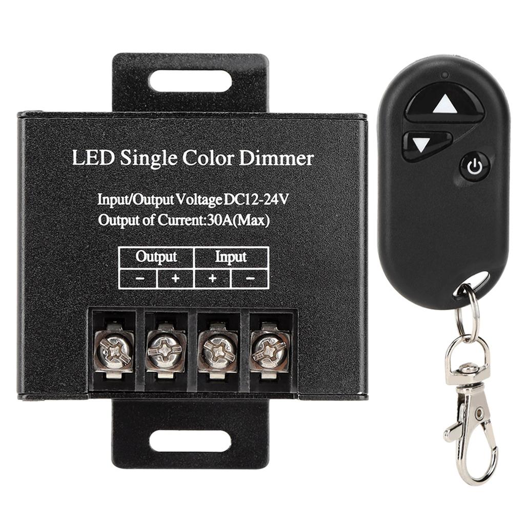 DC12?24V 30A 720W 3 Keys RF Dimmer Wireless Remote Control Dimmer Light Controller