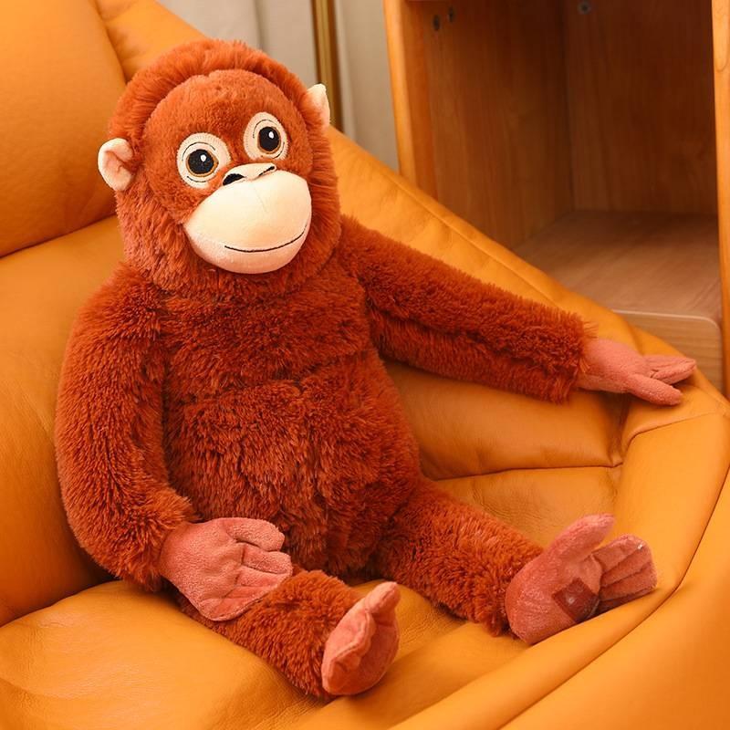 Doll Gibbon Gorilla Plush Toy Soothing Cartoon Animals Fill Embrace Gift Doll